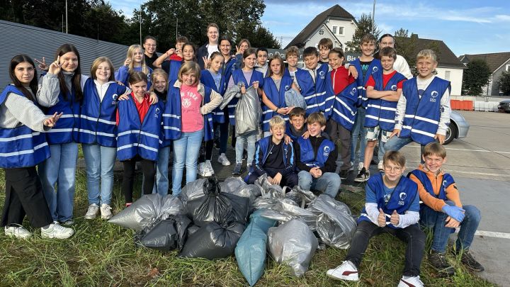 Stadtrallye und Müllsammel-Challenge für Fünft- und Sechstklässler