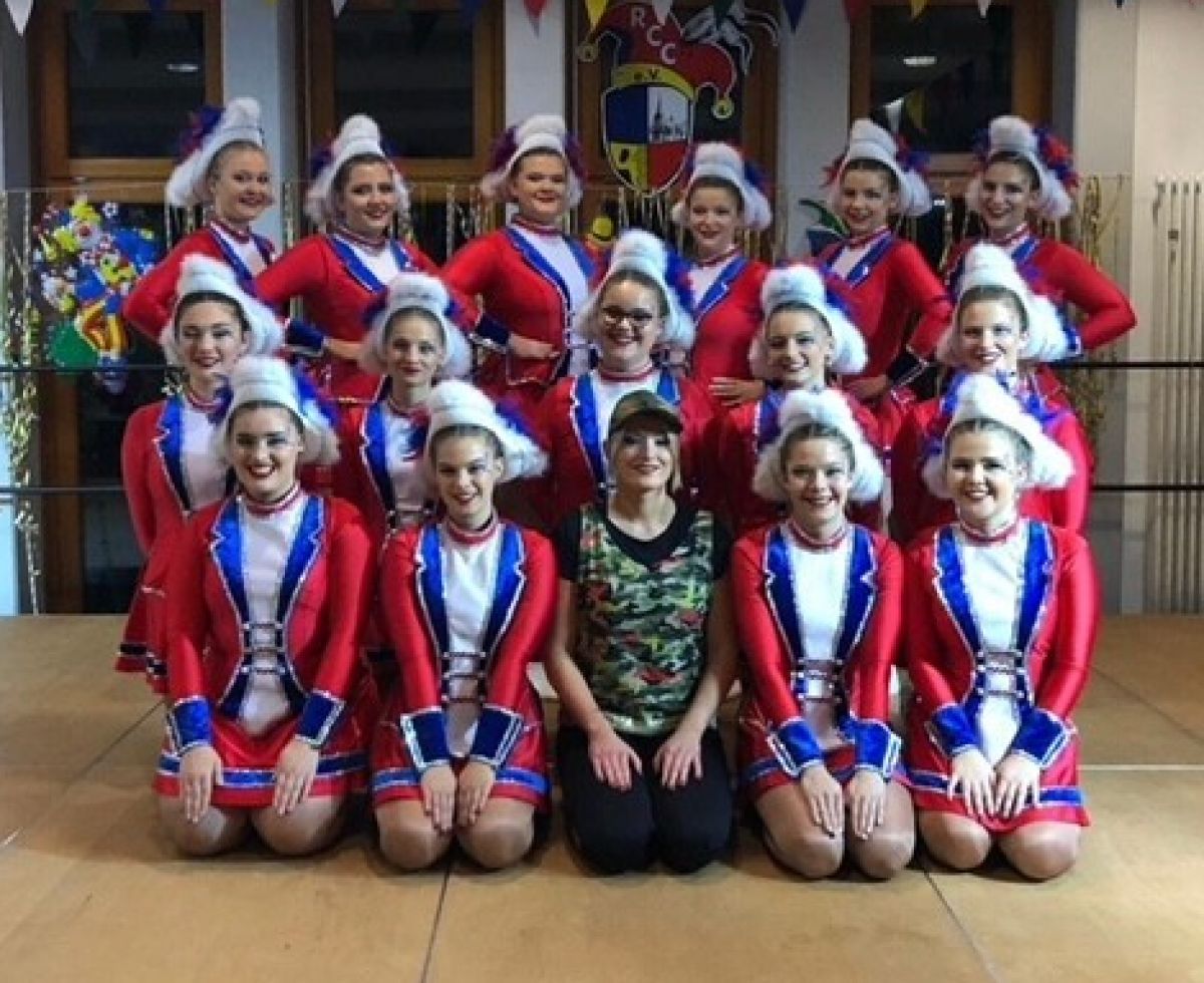 Die Prinzengarde ist bereit für die Session. von privat