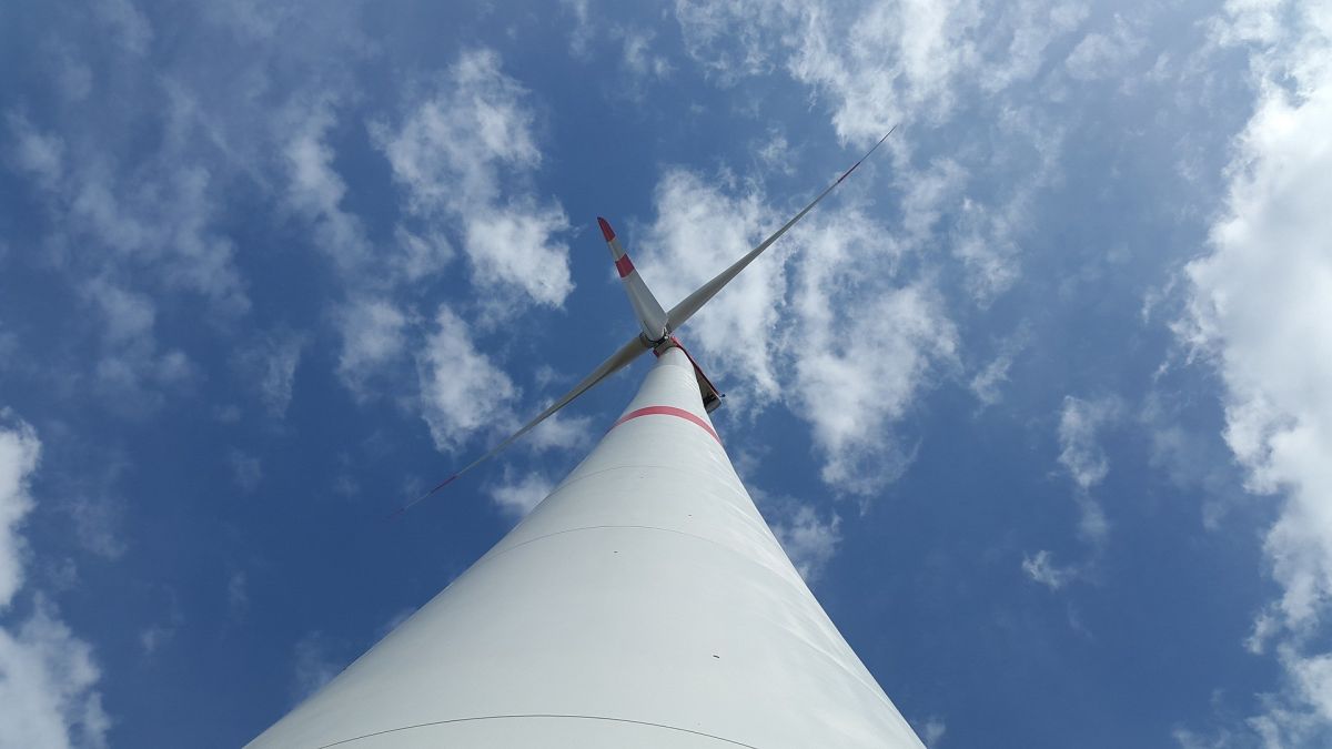 Windkraftanlage, Windrad, Symbolfoto von Pixabay.com / Simon