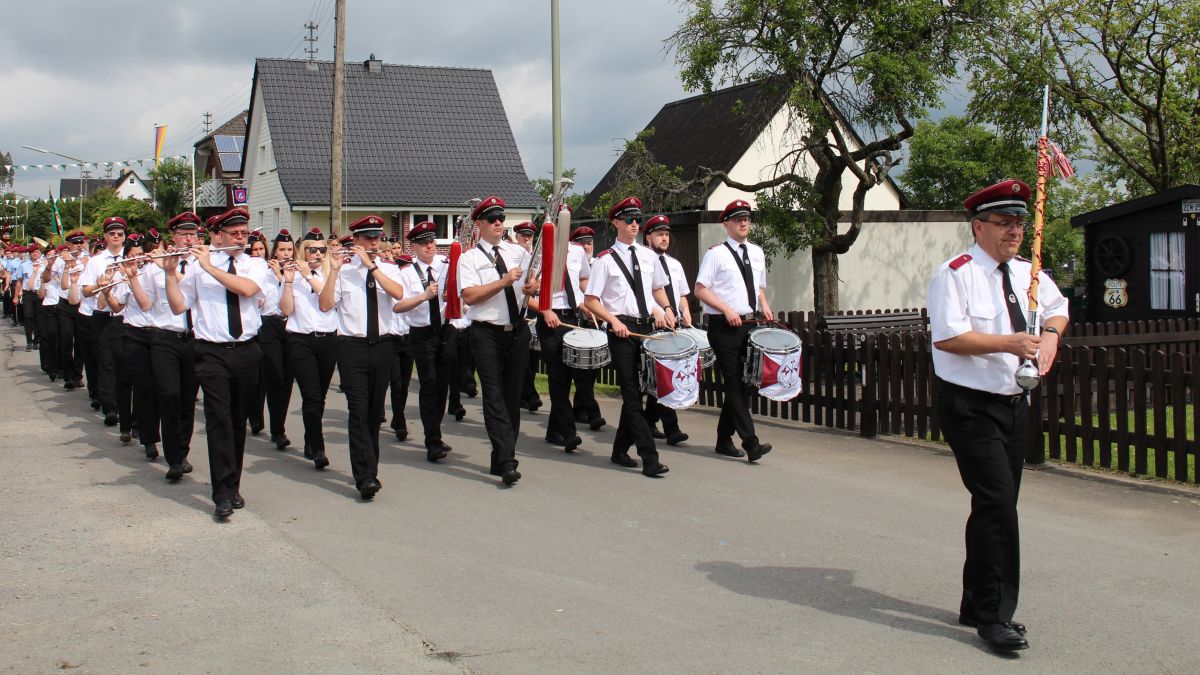 Das Tambourcorps Ottfingen besteht seit 70 Jahren. von privat