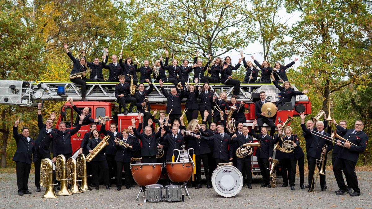 Der Musikzug der Freiwilligen Feuerwehr Brachthausen ist in diesem Jahr Ausrichter des beliebten Fünfer-Treffens. von privat