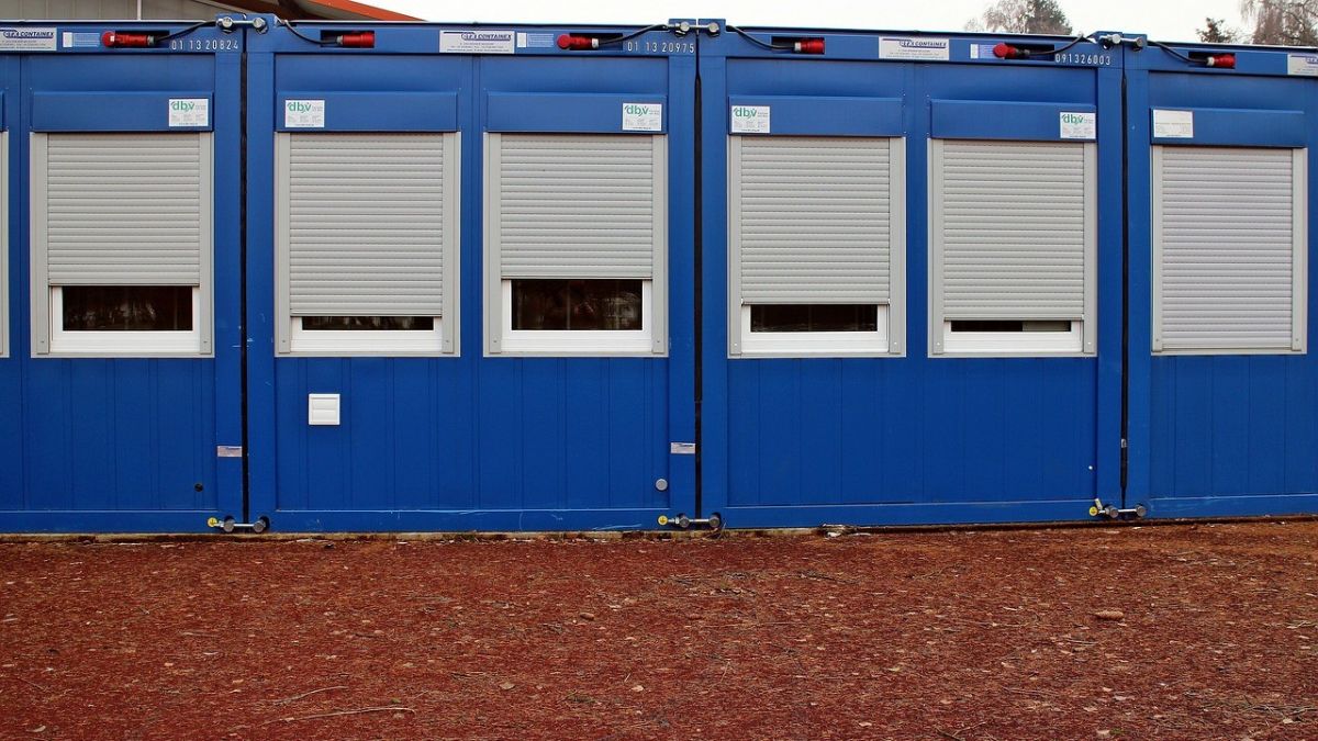 Eine Wohncontaineranlage (Symbolfoto). von Pixabay.com/Manfred Zimmer