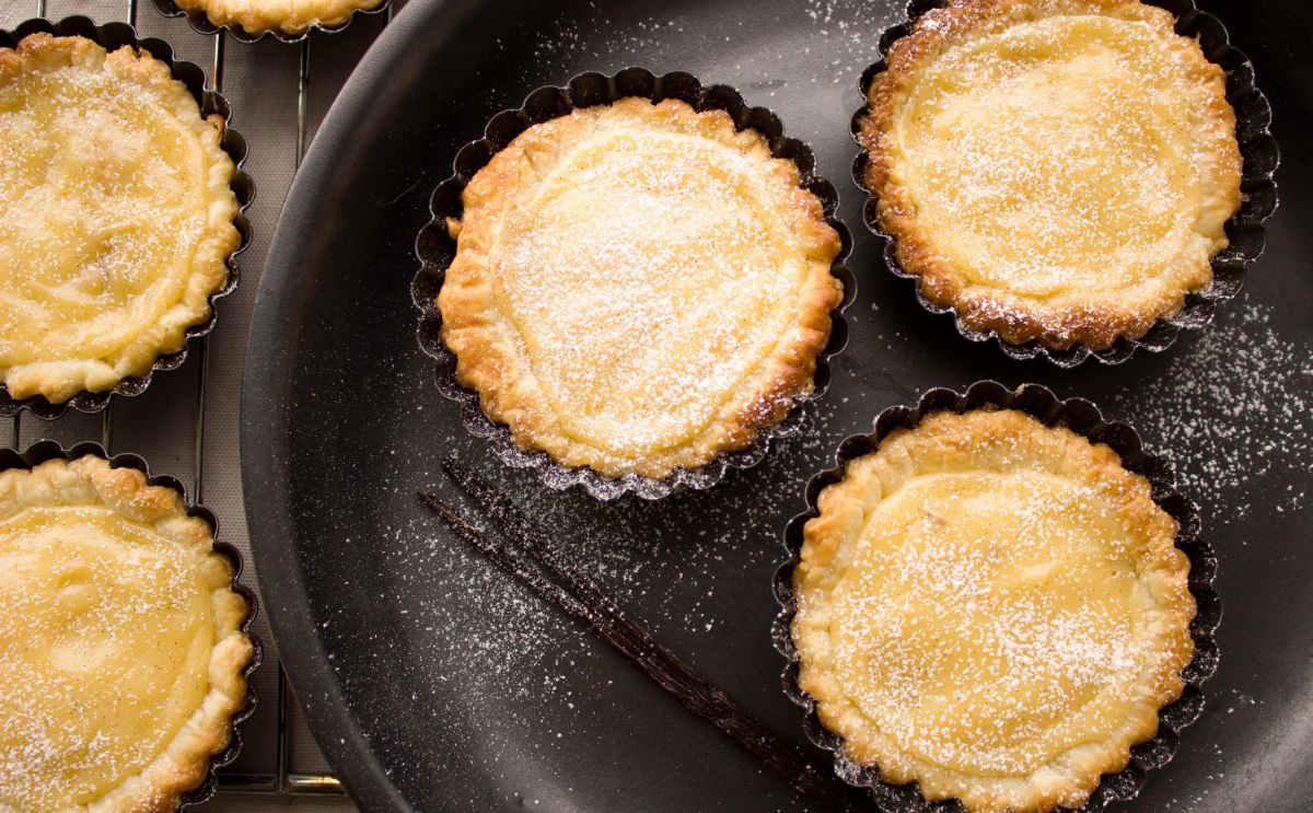 Pasteis de nata - portugiesische Puddingtörtchen. von pixabay