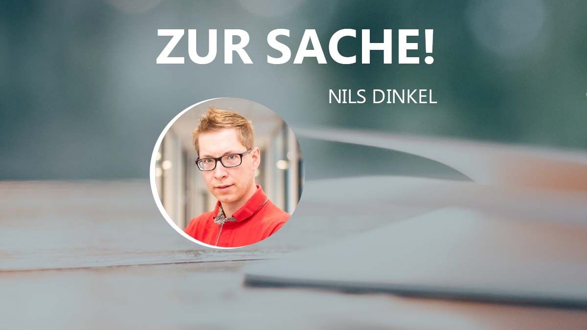 Ein Kommentar von Nils Dinkel. von Grafik: Sophia Poggel