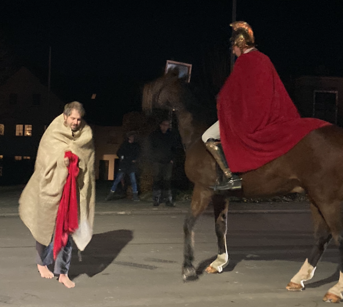 St. Martin und Bettler in Frenkhausen. von privat