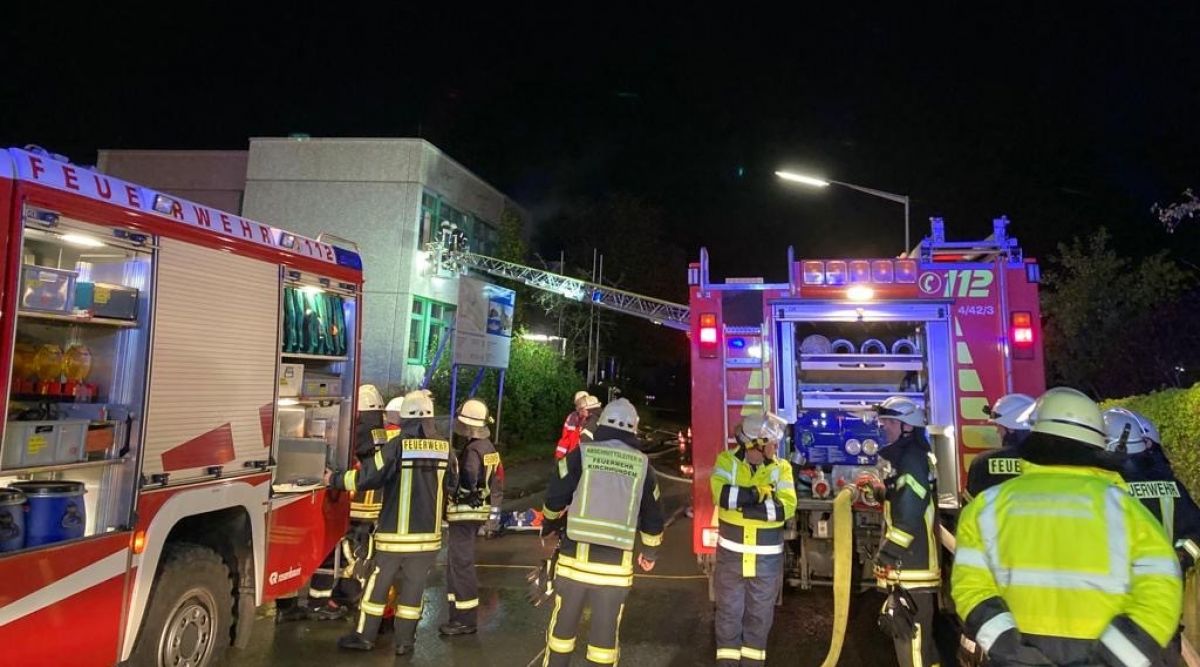 In Albaum fand eine Großübung statt. von Feuerwehr Kirchhundem