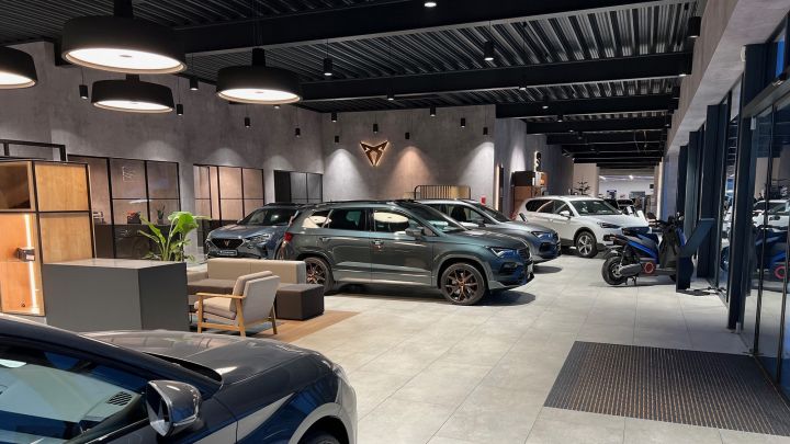 Der neue Showroom der Autogalerie Köhler in Wenden
