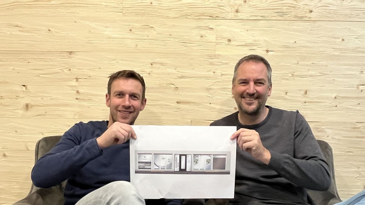 Andreas (links) und Thomas Schneider eröffnen Coworking Elspe. von privat