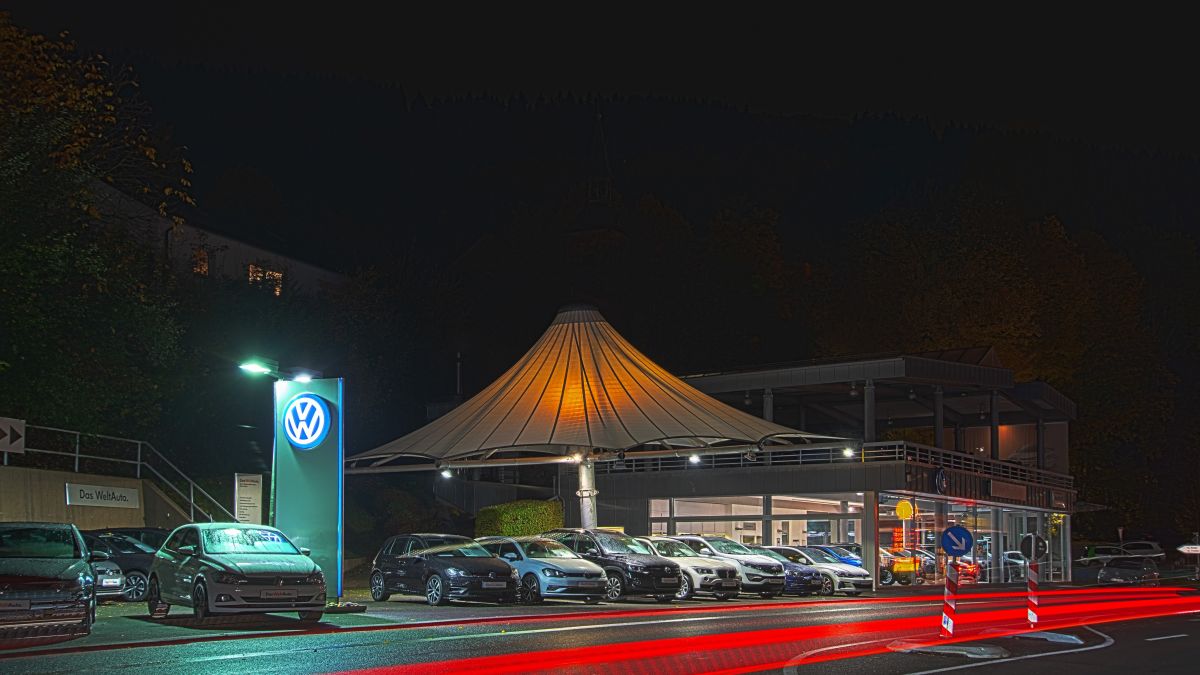 Archivfoto: Das Autohaus Baumhoff mit Sitz in Altenhundem. von Nils Dinkel