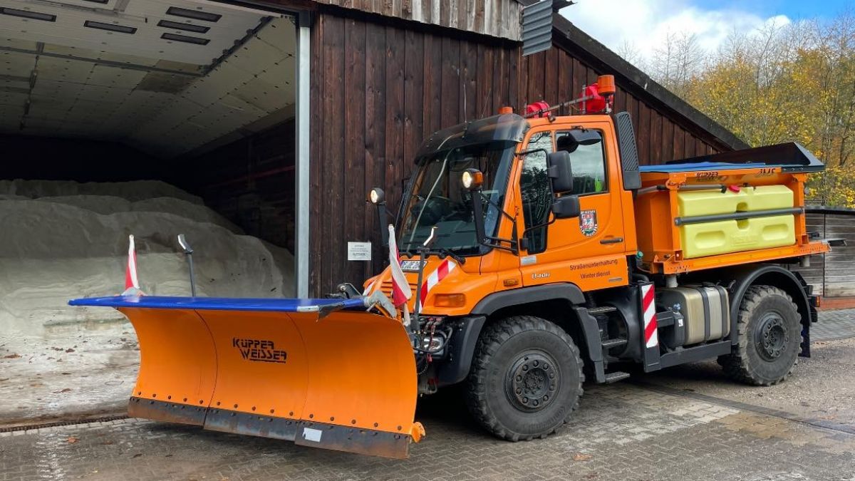 Der Winterdienst steht im Kreis Olpe steht in den Startlöchern. Man hofft auf das Verständnis und die Hilfe der Bürger. von ©Kreisstadt Olpe