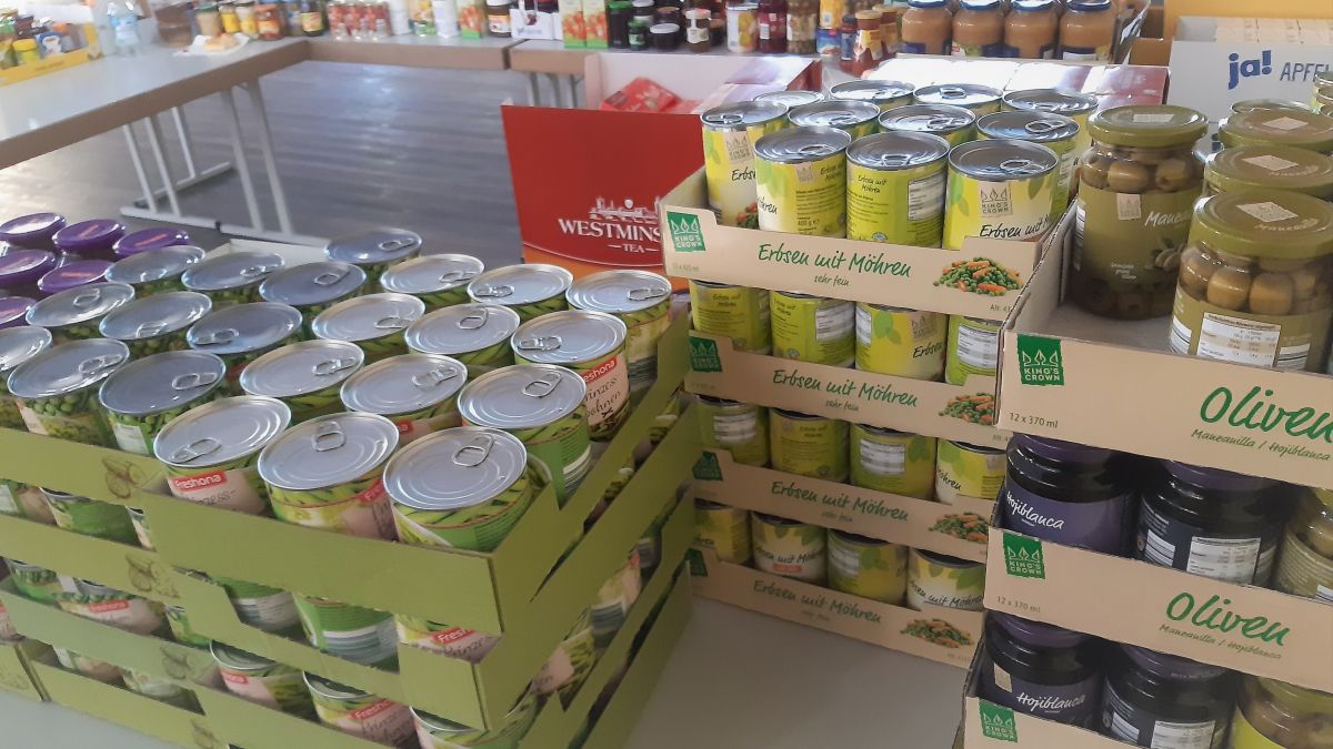 Der Warenkorb findet wieder in der Sauerlandhallte statt. von privat