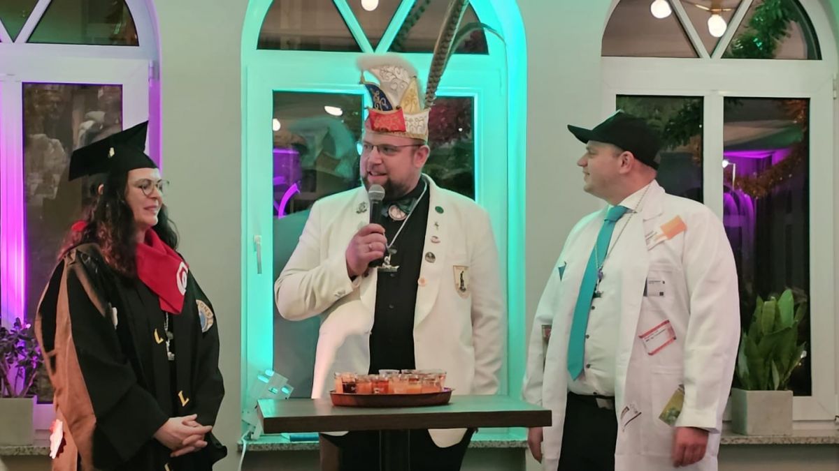 In drei Spielen mussten sich die beiden Aspiranten Martina Walter (l.) und Daniel Siebert (r.) erst noch beweisen. von privat