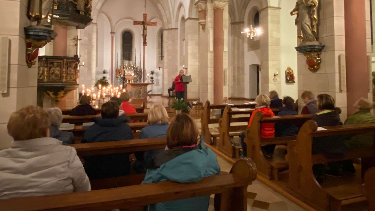 Der letzte Beweg-Gottesdienst der kfd Elspe im Jahr 2023 fand kürzlich statt. von privat
