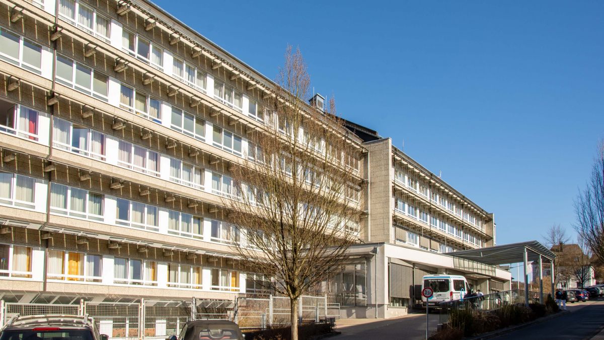 Das Martinus-Hospital in Olpe. von Nils Dinkel