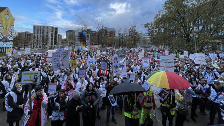 5.000 Menschen streikten am Mittwoch, 15. November, in Dortmund für die Belange von Apotheken und...