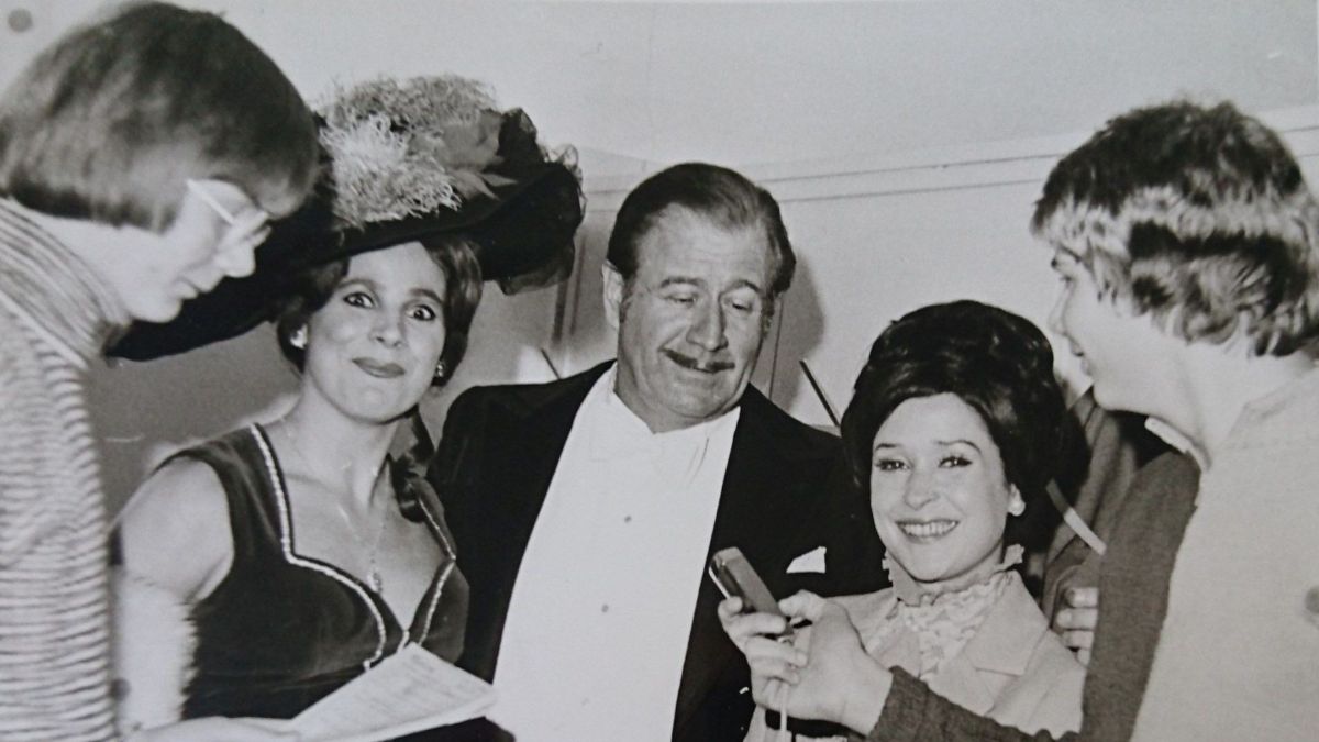 Das waren noch Zeiten: Hans-Joachim Kuhlenkampf (m.) im Interview. von privat