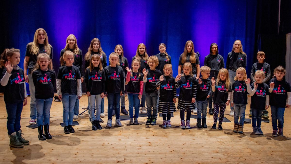 Der Kinder- und Jugendchor Repetal konzertierte nach vier Jahren Pause wieder. von privat