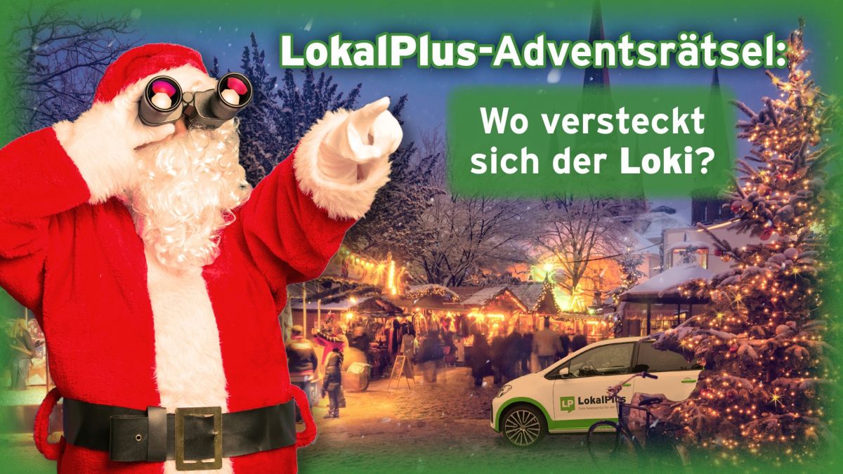 Adventsrätsel: Wo versteckt sich der Loki? von Grafik: Ralph Schneider