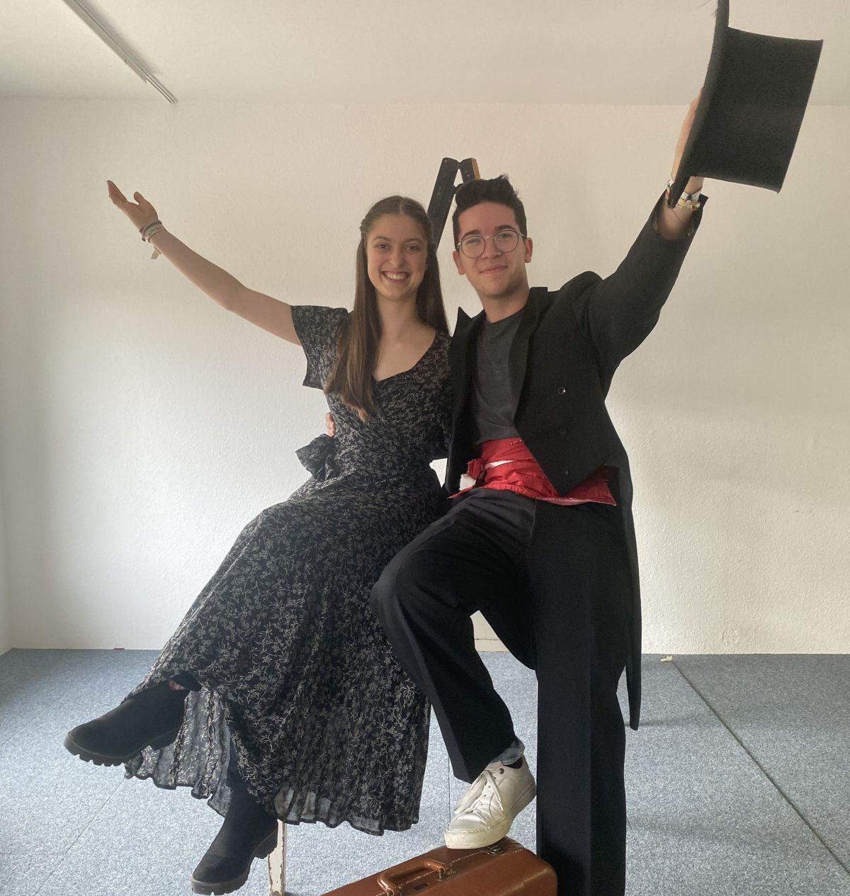 Zu den Hauptdarstellern des Musicals gehören Carolin Geissler und Philipp Krämer. von privat