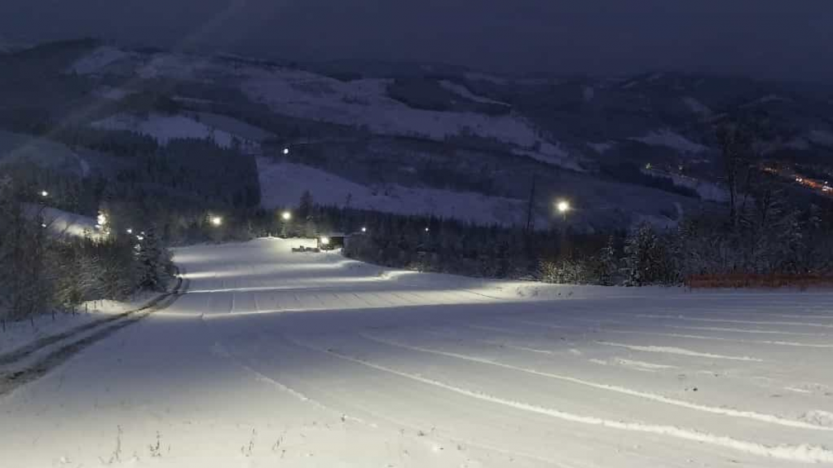 Das Skigebiet an der Hohen Bracht. von privat
