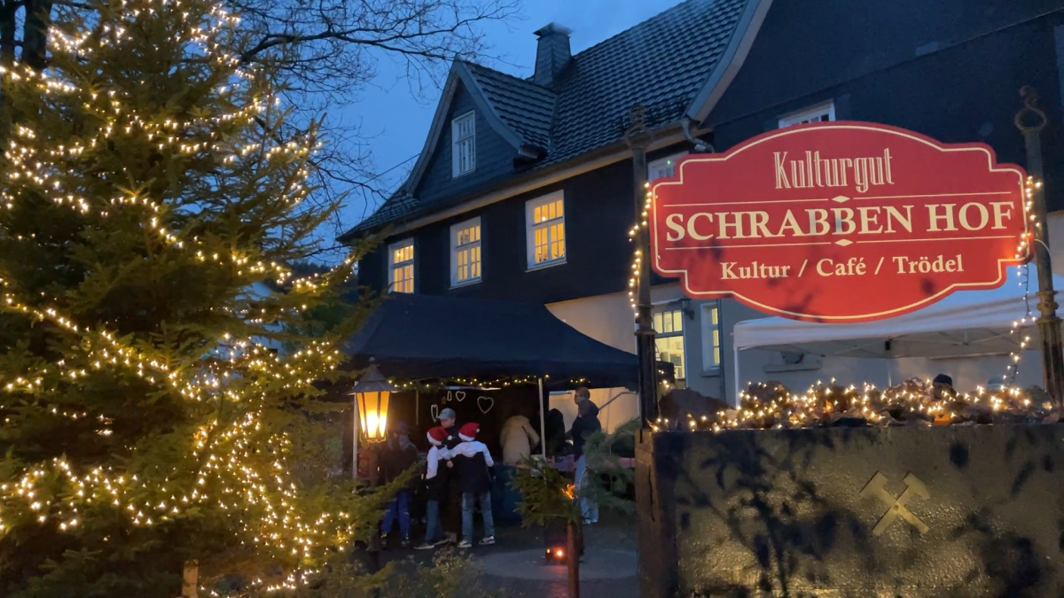 Schrabben Hof Weihnachtszeit von privat