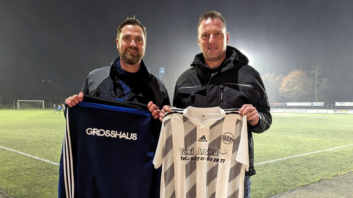 Der sportliche Leiter Bastian Schoder (links) mit Thomas Stemmer. von privat