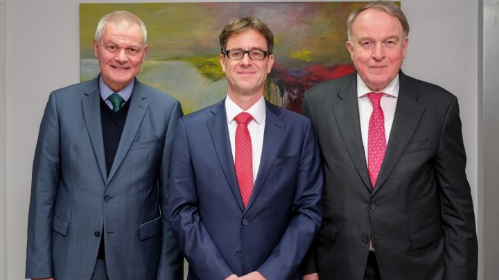 Von links: Klaus Gräbener, Dr. Thilo Pahl und Walter Viegener.