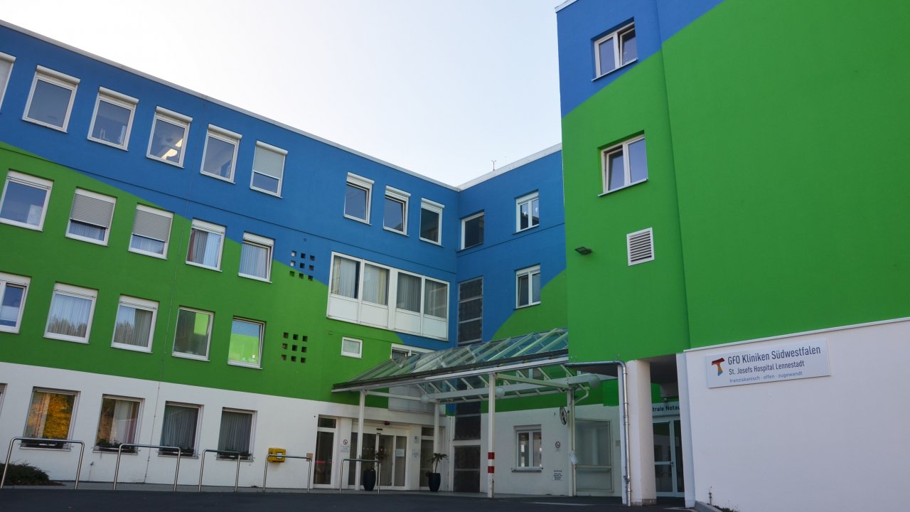 Das St.-Josefs-Hospital in Altenhundem. von GFO Kliniken Südwestfalen
