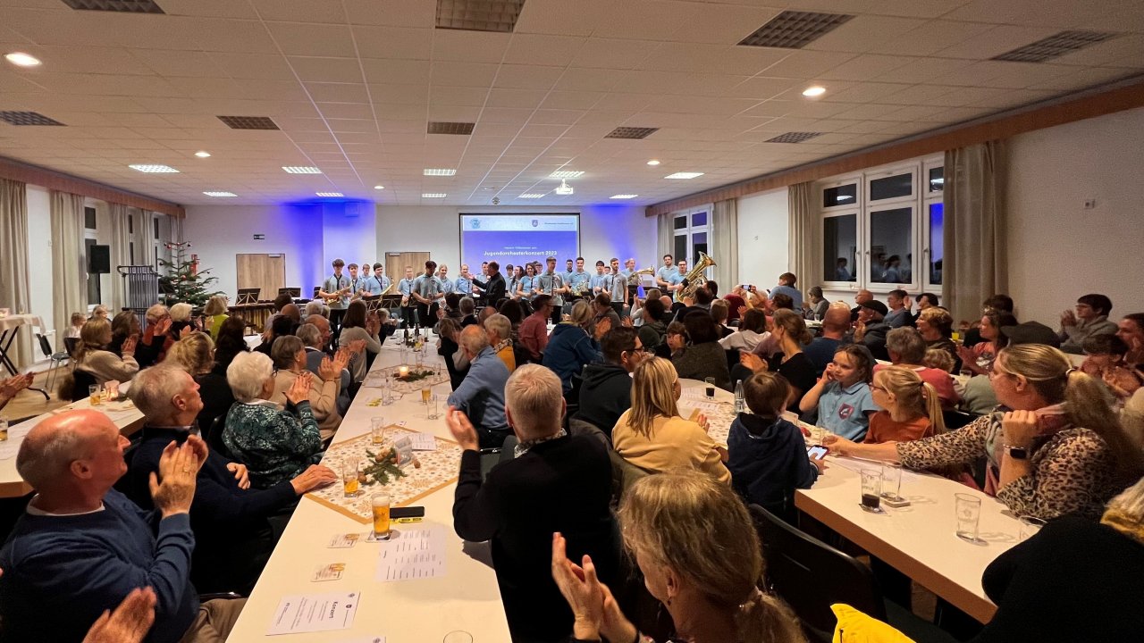 Gut besucht war das Adventskonzert des Jugendorchesters Frenkhausen. von privat