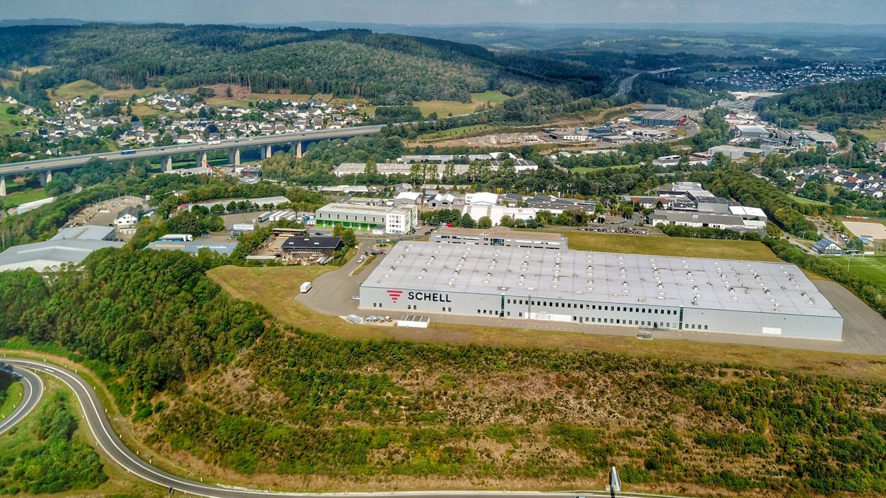 Luftaufnahme Gewerbegebiet Biebickerhagen von Nils Dinkel