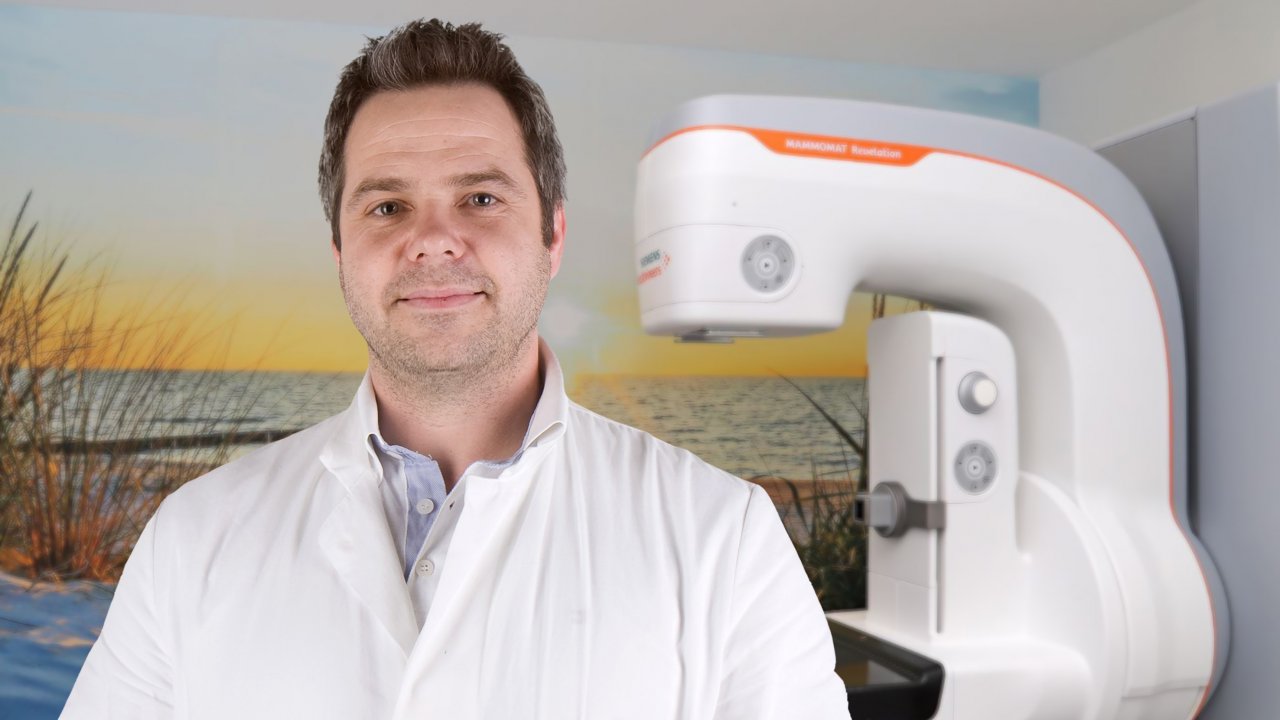 Dr. Michael Blazek ist programmverantwortlicher Arzt der Mammographie-Screening-Einheit. von privat