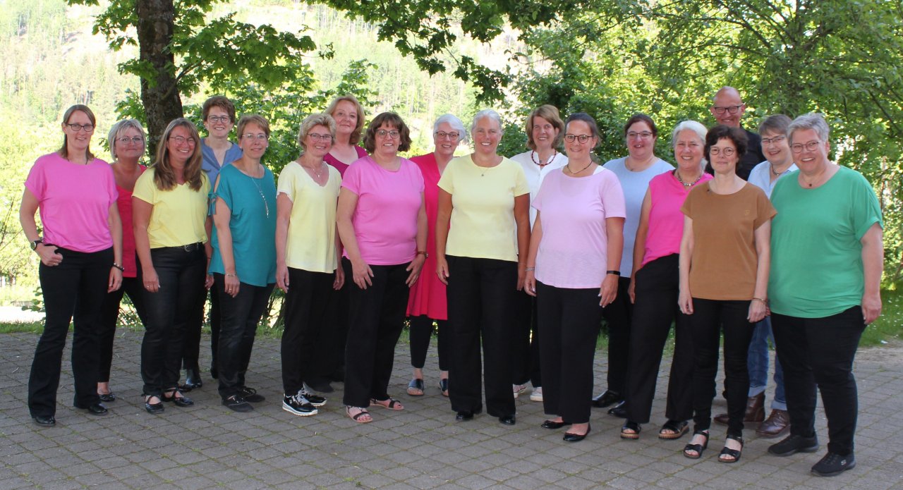 die Chorgruppe „Cantiamo“ von privat