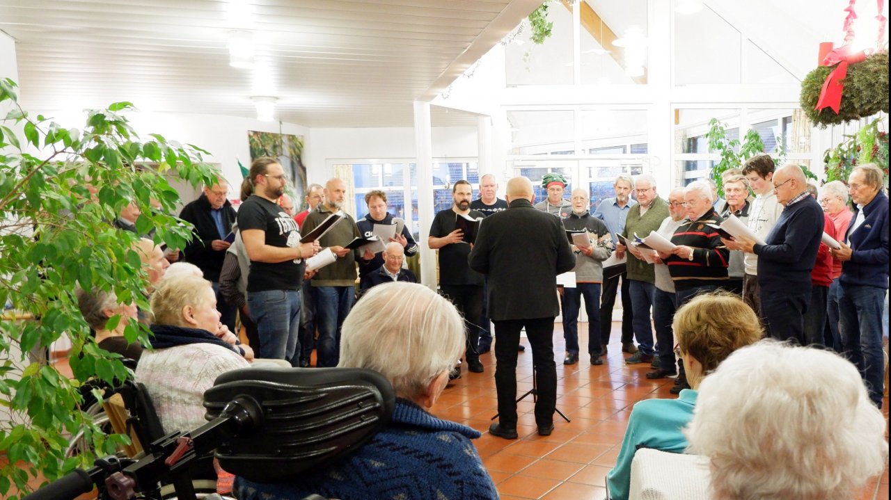 Weihnachtskonzert im Haus Habbecker Heide. von privat