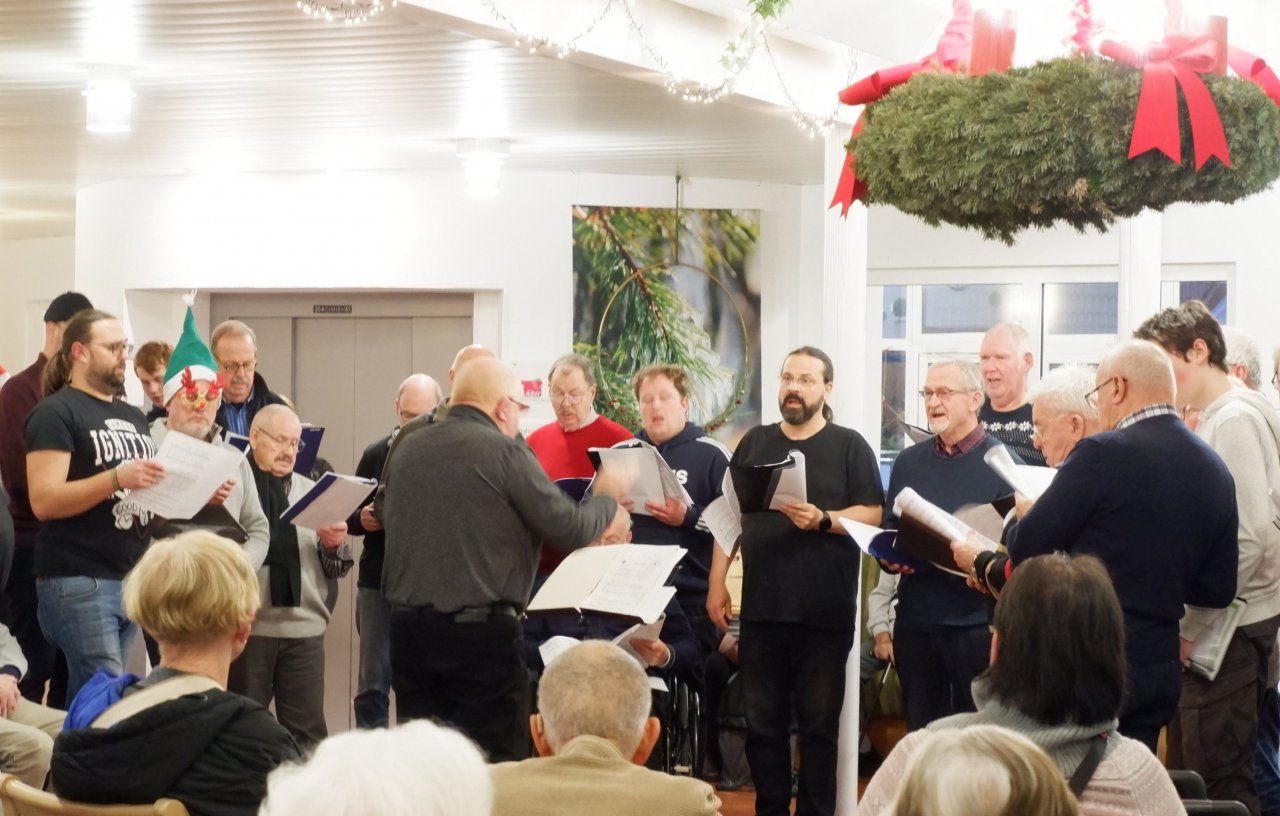 Weihnachtskonzert im Haus Habbecker Heide. von privat