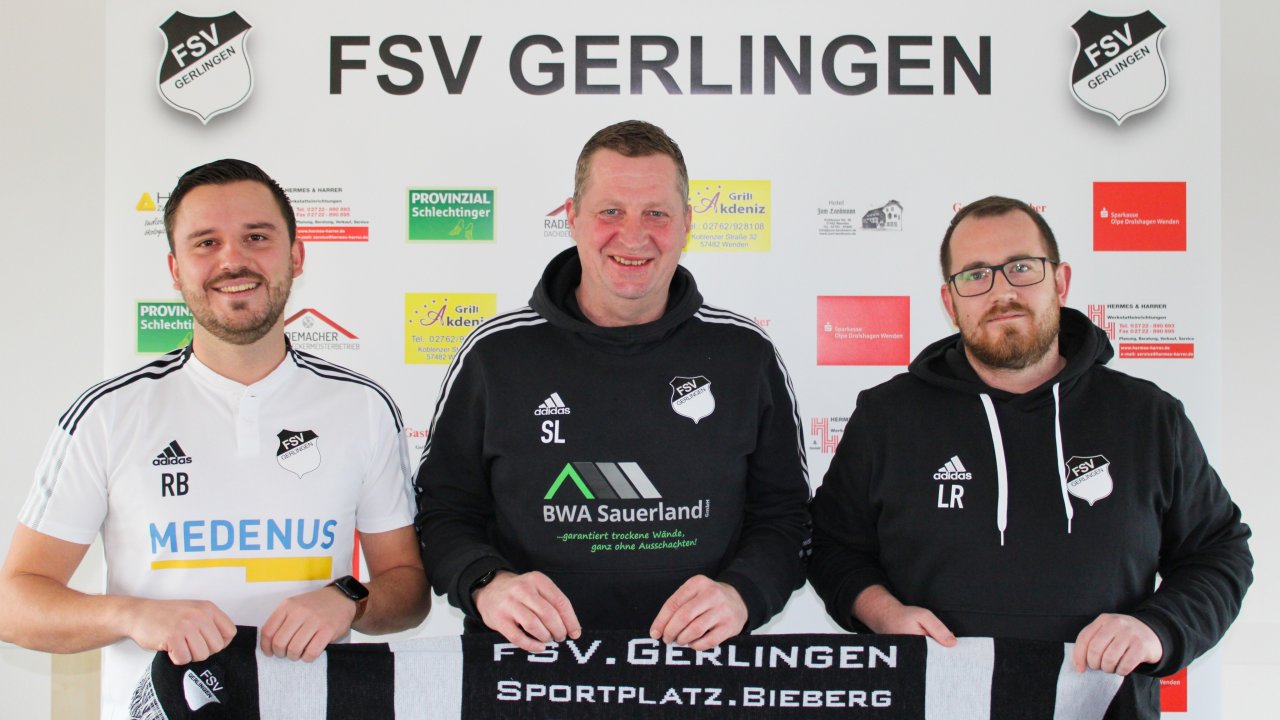 Archivfoto: Robin Brucker, Jürgen Hundt (sportlicher Leiter) und Lars Rademacher (von links). von privat