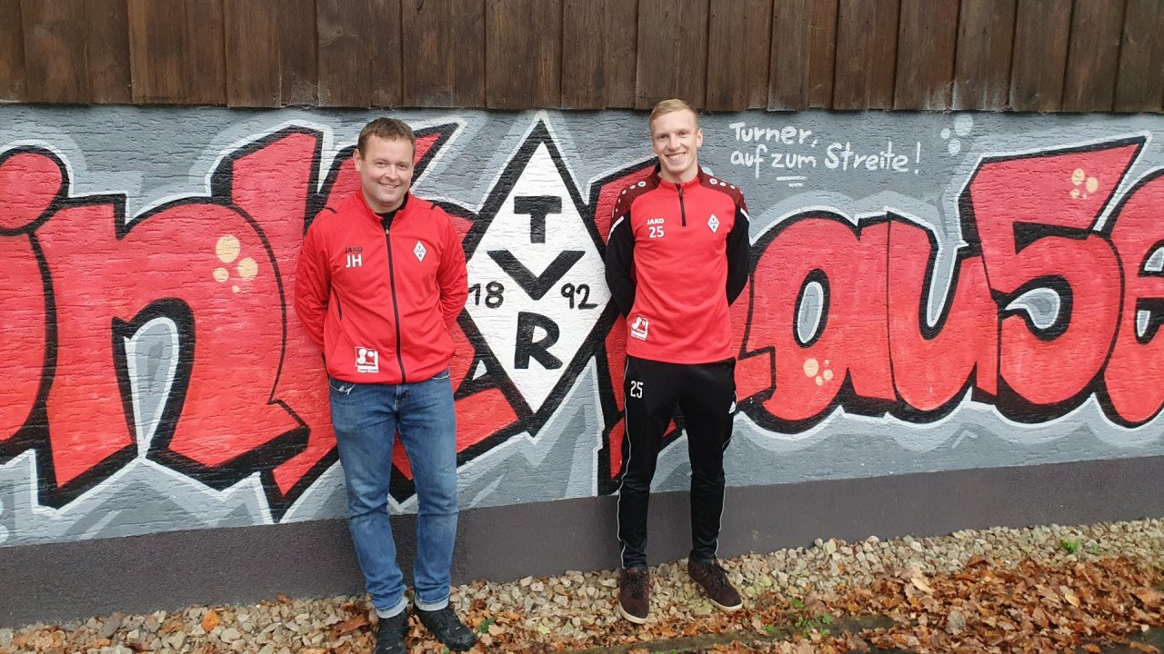 Das Trainerduo Jakob Vollmert und Jan Heimes. von privat