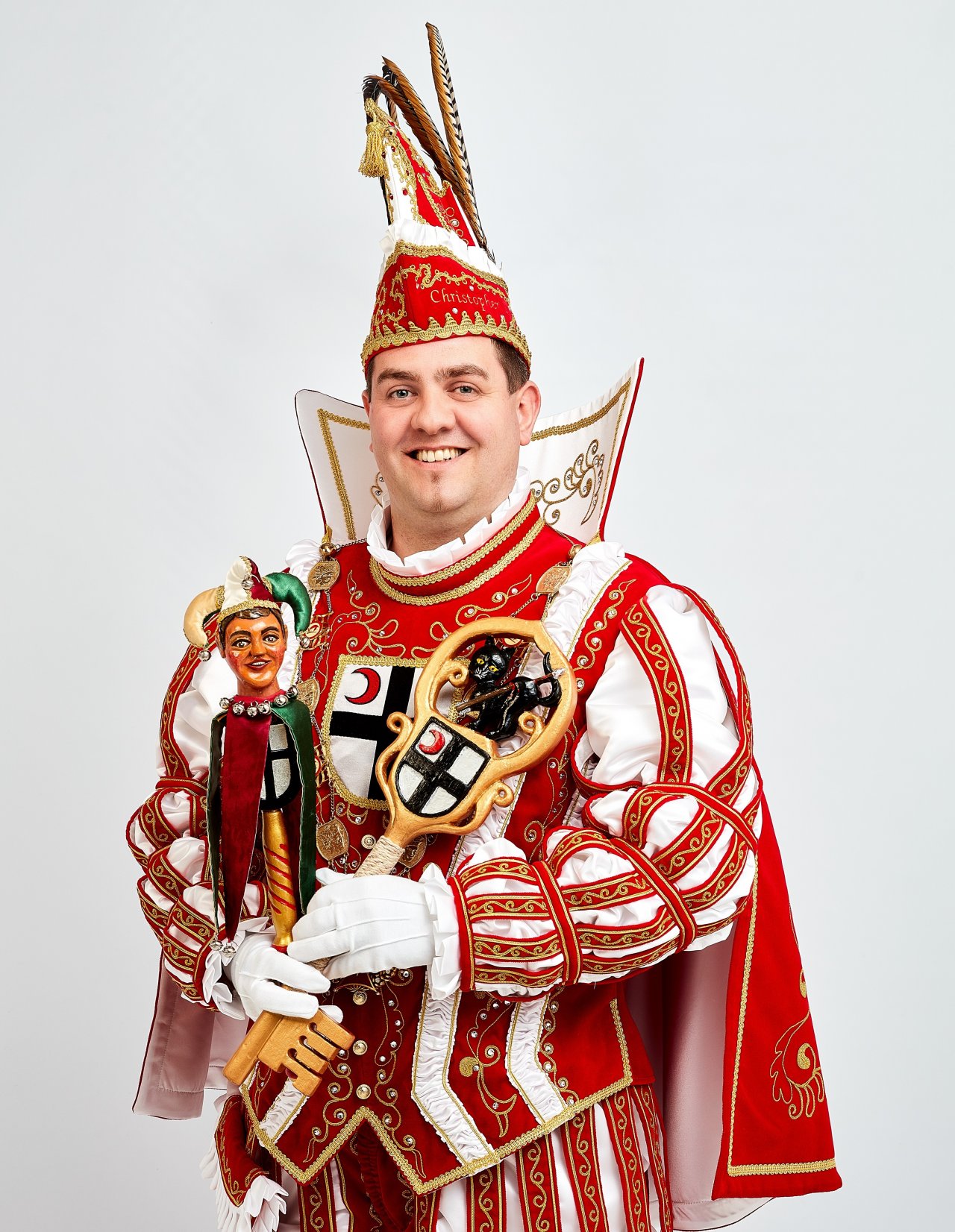 Der neue Prinz der Karnevalsgesellschaft Attendorn: Christopher I. (Huperz). von Gerrit Cramer