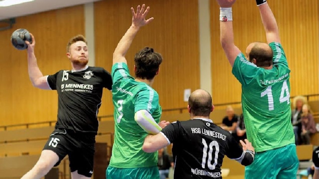 Die Herren der HSG Lennestadt-Würdinghausen setzten sich gegen den TuS Fellinghausen 2 mit 29:25 durch. von privat