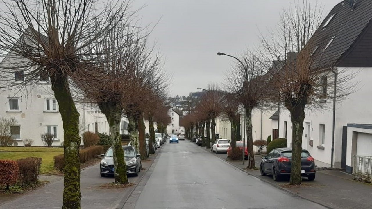 Blick auf die Rochusstraße in Olpe. von Kreisstadt Olpe