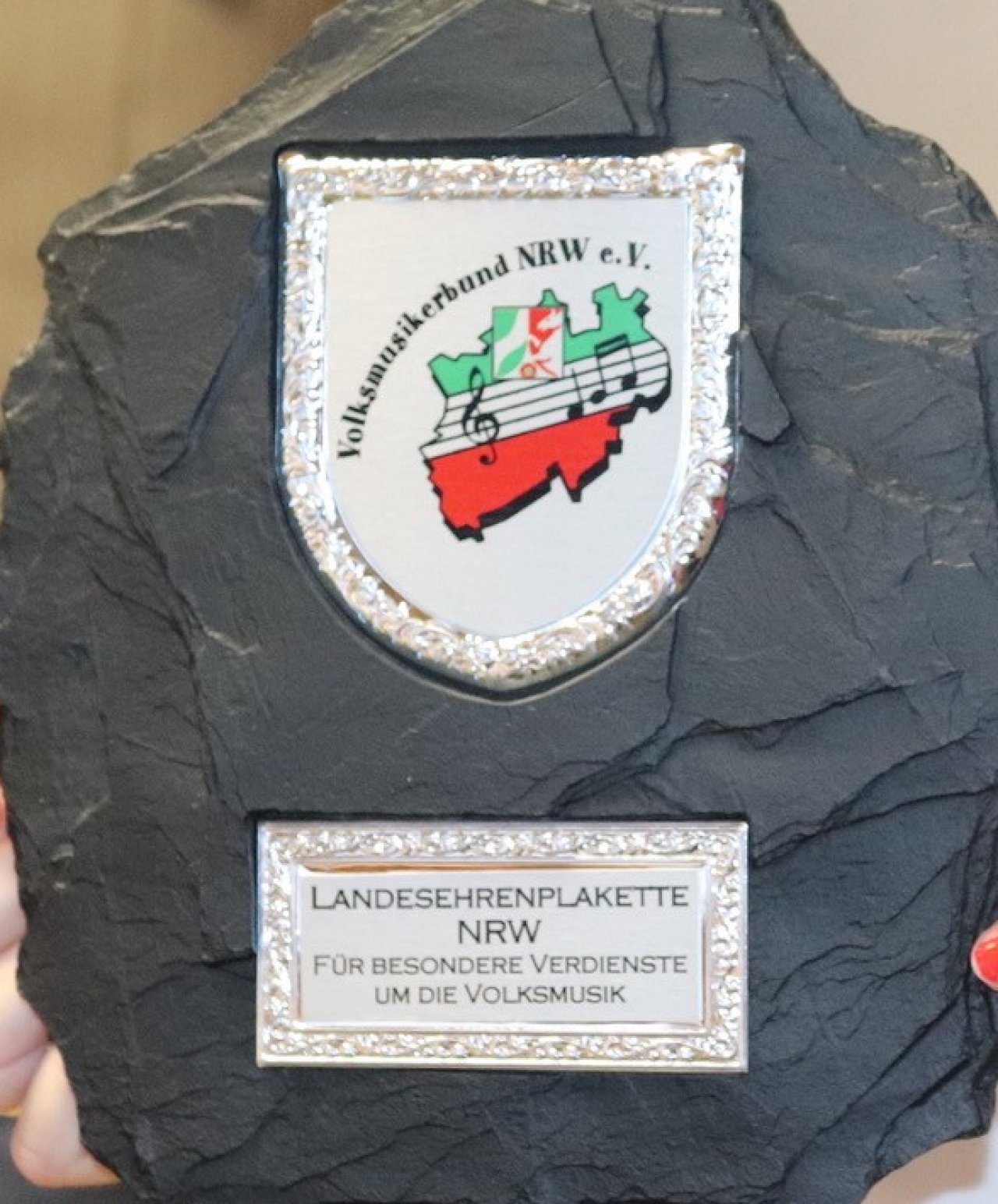 Die Landesesehrenplakette von privat