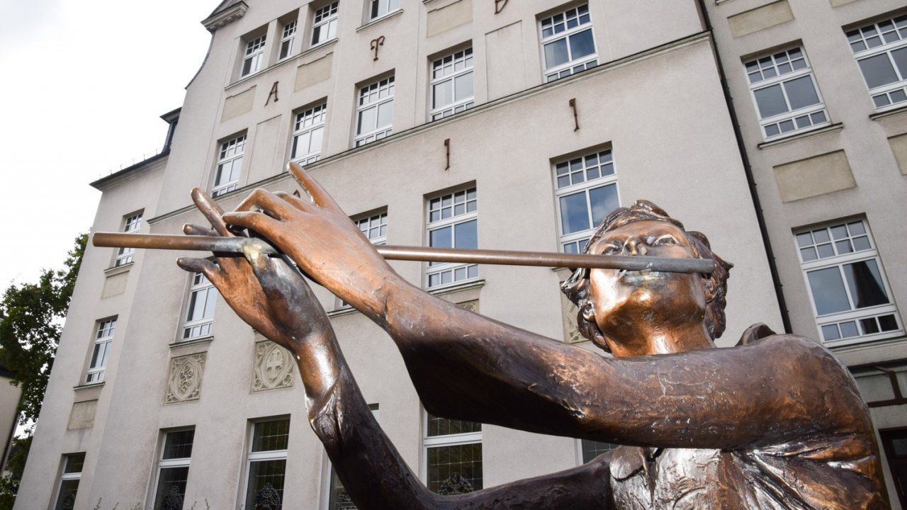 Die Musikschule der Kreisstadt Olpe ist im Alten Lyzeum untergebracht. von LP