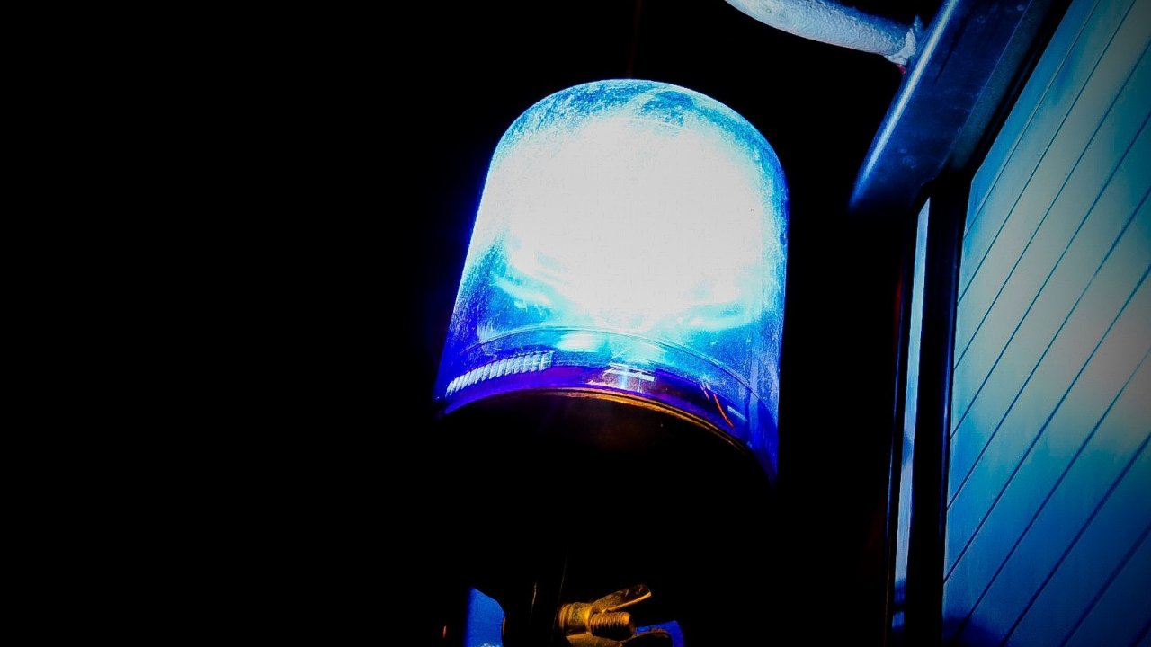 Symbolfoto Feuerwehr, Blaulicht, Brand von Nils Dinkel