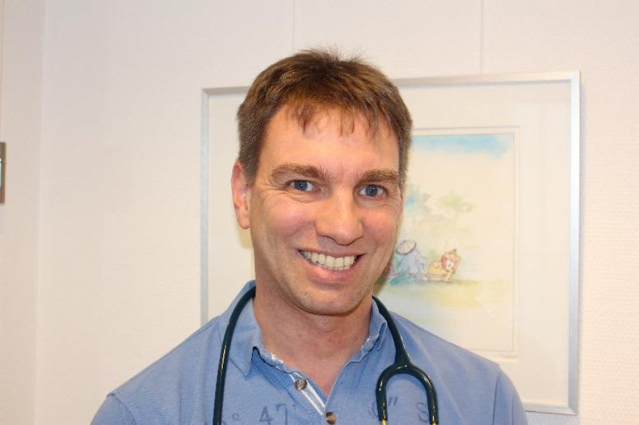 Joachim Füllenbach ist Arzt in der Kinder- und Jugendpraxis in Olpe. von privat