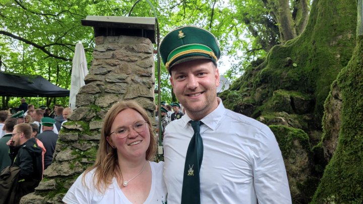 Das neue Königspaar von Sporke-Hespecke sind Lukas Schulte und Theresa Bierhoff.