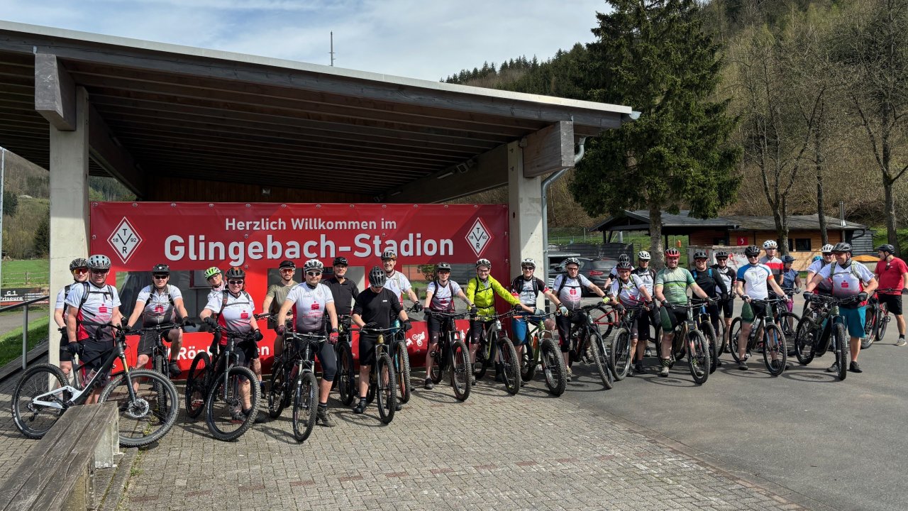 Die Radsportsaison ist eröffnet und zweimal wöchentlich sind weitere Exkursionen geplant. von privat