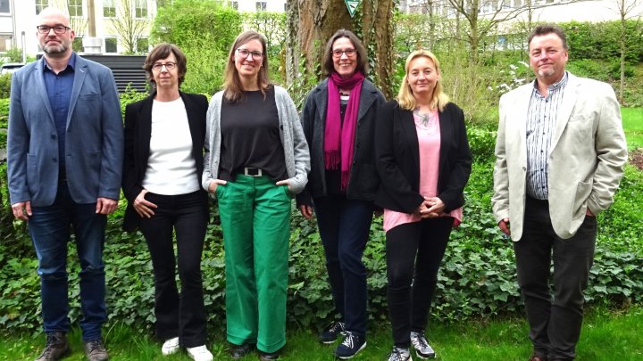 Netzwerk gegen häusliche Gewalt: Daniel Schulte, Sabine Nosiadek, Sylvia Rath, Anette Pfeifer,...
