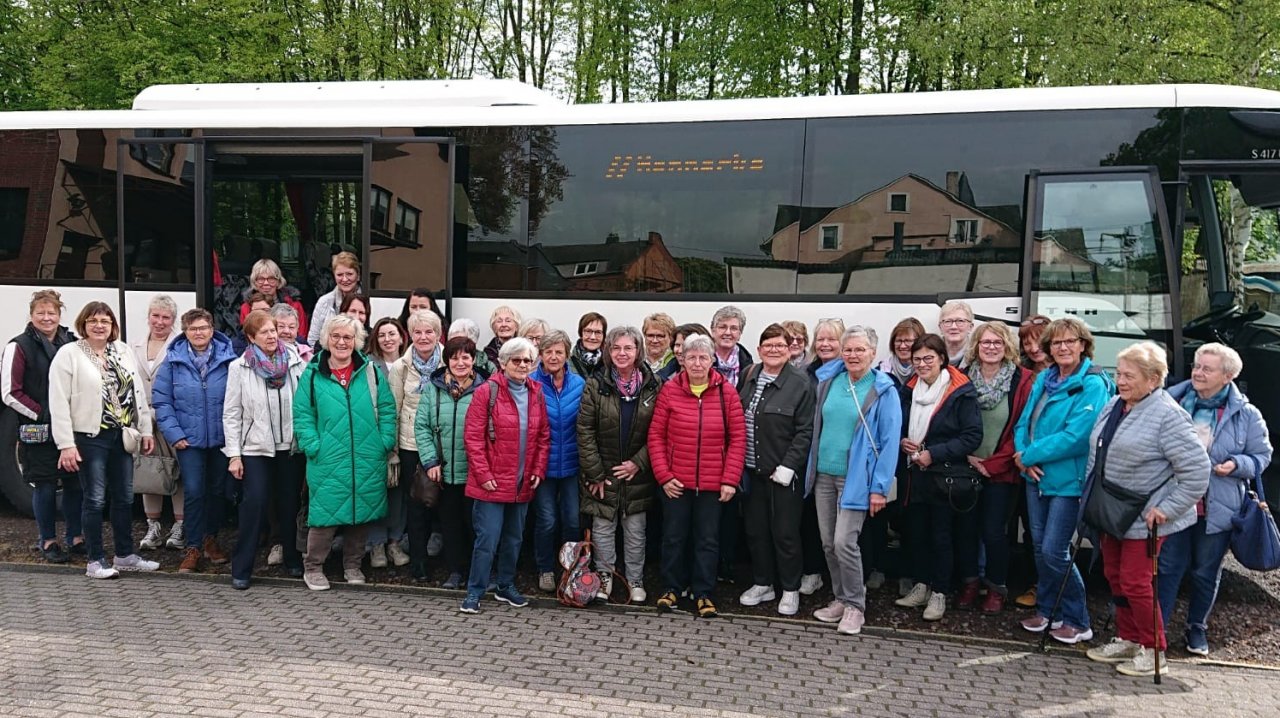 Die Frauen aus Elspe und Umgebung besuchten Montabaur und Koblenz. von privat