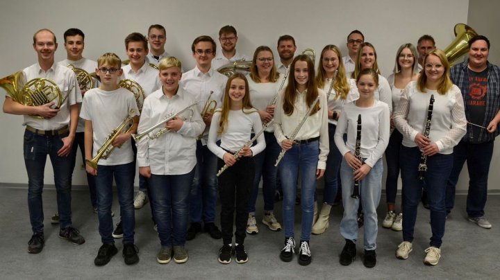 Das Jugendorchester Langenei freut sich auf neue junge Mitspieler.
