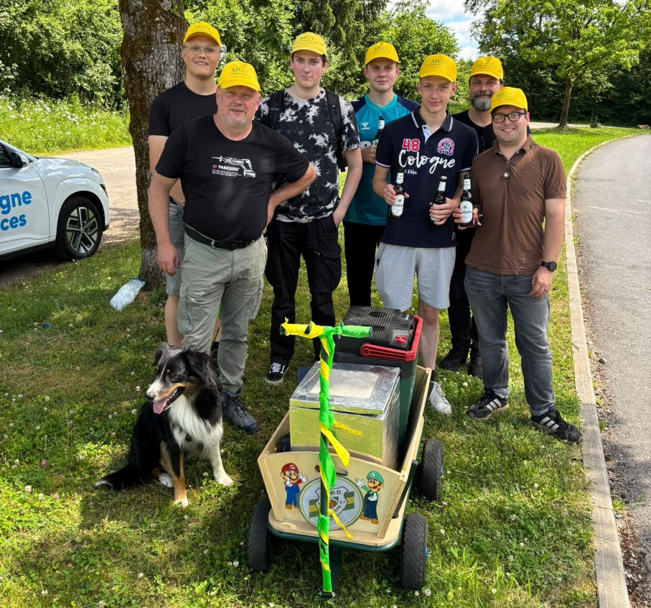 Ende Juni hat die alljährliche Jugendwanderung des MGV Finnentrop stattgefunden. von privat