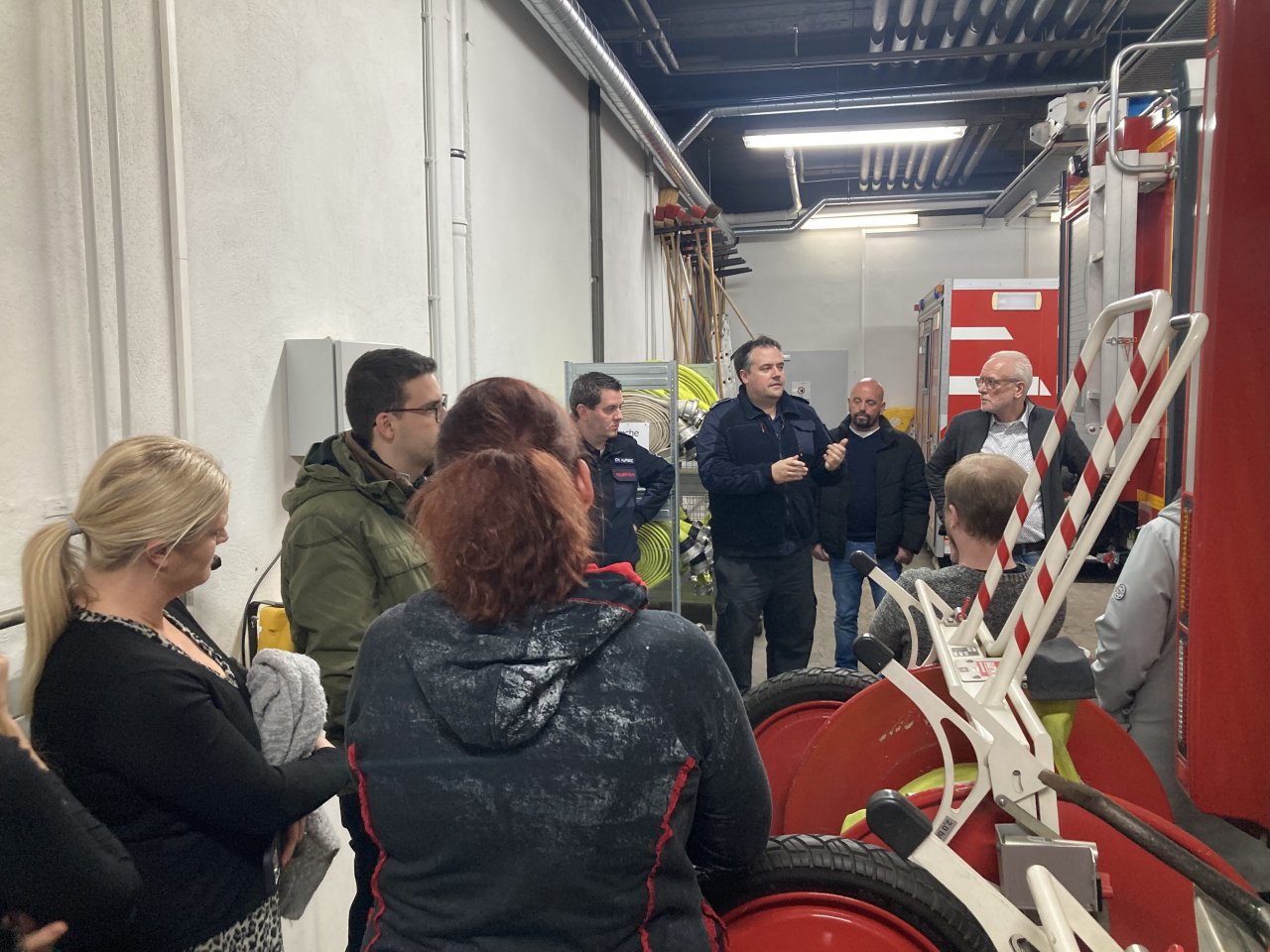 Die Attendorner SPD hat die Feuerwehr Attendorn besucht. von SPD Attendorn